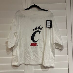 Profile Varsity UC Short Sleeved Tee White Multi Size 1X